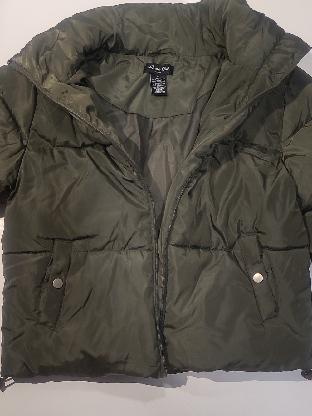 Anna Cai Womans Puffer Jacket
